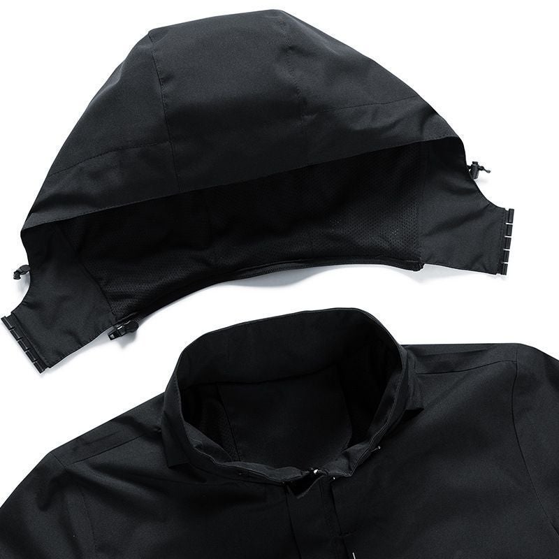 جاكيتات شعبية للرجال والنساء، للأزواج في الهواء الطلق، جاكيتات بنفس الأسلوب، جاكيتات تسلق الجبال، جاكيتات دافئة قابلة للفصل، مقاومة للرياح وماء - Image 5