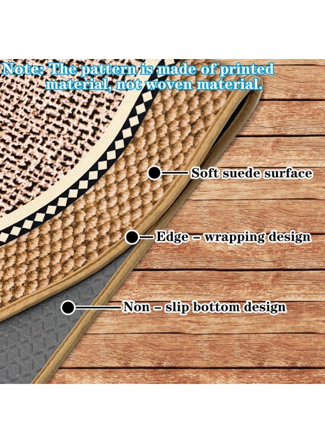 LOKIPA Office Chair Mat for Hardwood Floors, 60x120cm - Thick 5mm Non-Slip Rug, Eco-Friendly Floor Protector for Desk Chairs on Wood, Tile, Marble - Noise Reducing, Machine Washable - Image 4