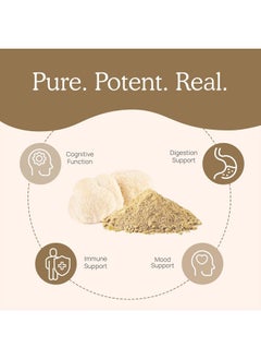 Real Mushrooms Real Mushrooms Lion S Mane Organic Mushroom Extract Powder 2.12 Oz (60 G)  - Image 3