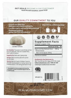 Real Mushrooms Real Mushrooms Lion S Mane Organic Mushroom Extract Powder 2.12 Oz (60 G)  - Image 2
