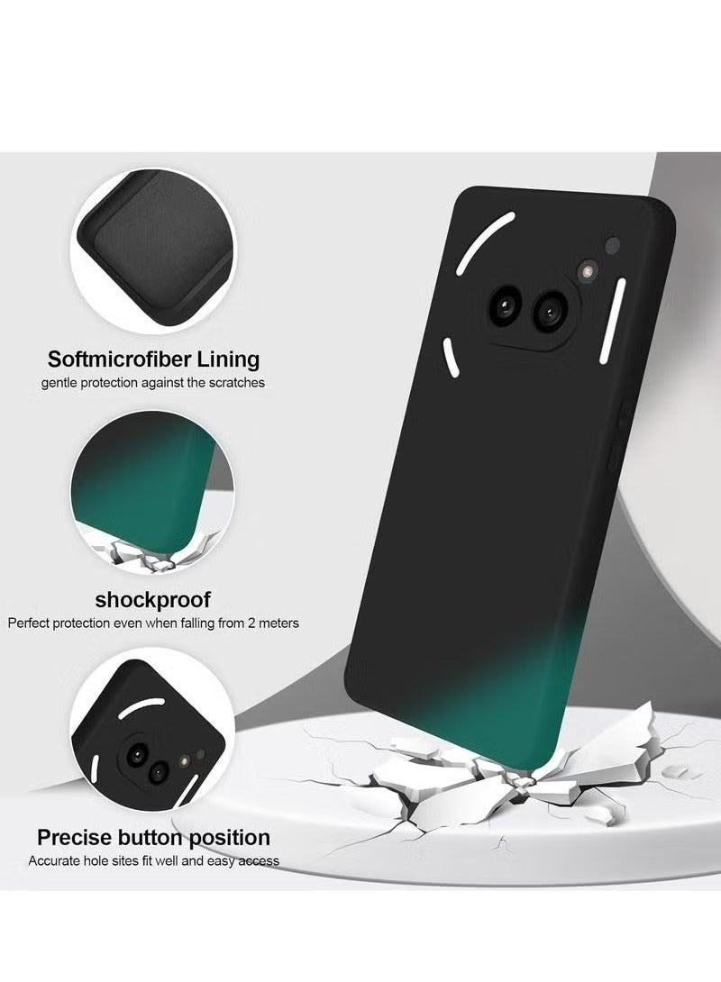 MUNTAQI Nothing Phone 2A Protective Case – Silky Smooth Liquid Silicone Cover with Soft Microfiber Lining, Full-Body Protection, Shockproof & Scratch-Resistant Design, Comfortable Soft Touch Grip for 6.7-Inch Nothing Phone 2A - Image 3