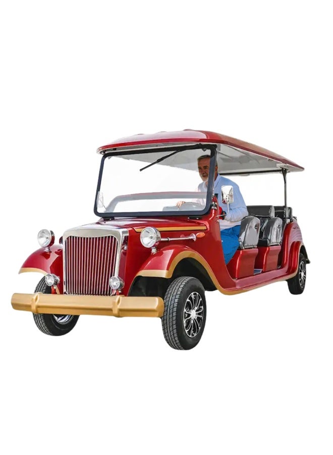 Megawheels Electric Golf Cart Classic Vintage Crusader Luxury 8 seater - Image 1
