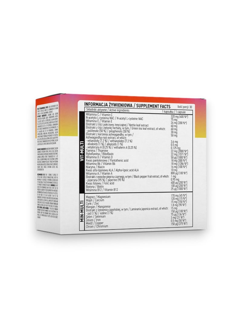 OstroVit Vita & Minerals Sports, 60 Capsules - Image 2