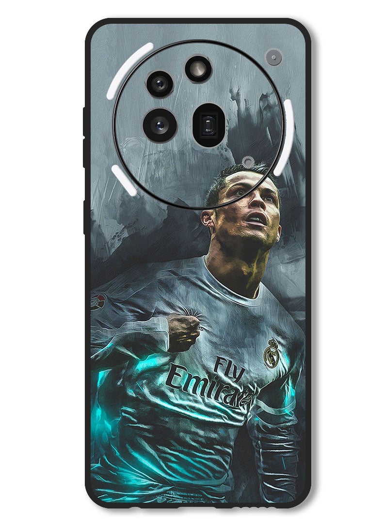Theodor Case Compatible with Nothing Phone 3a Pro Protection Shockproof Bumper Cover Cristiano Ronaldo (4) - Image 1