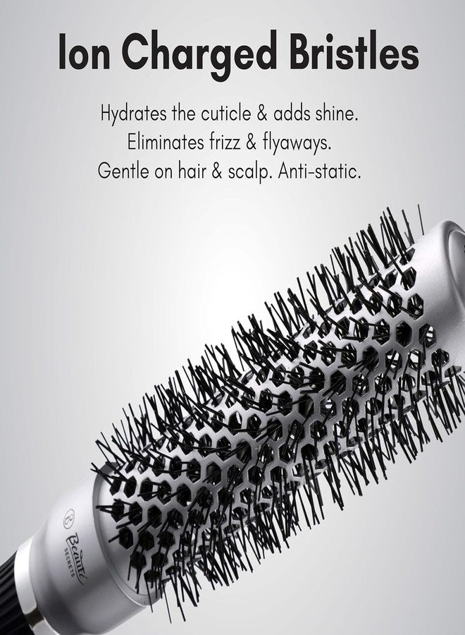 Beauté Secrets Professional Round Brush for Blow Drying Ceramic Ion Thermal Barrel Brush for Precise Styling and Maximum Volume - Lightweight Round Hair Brush for Manageable Hair 25MM - Image 4
