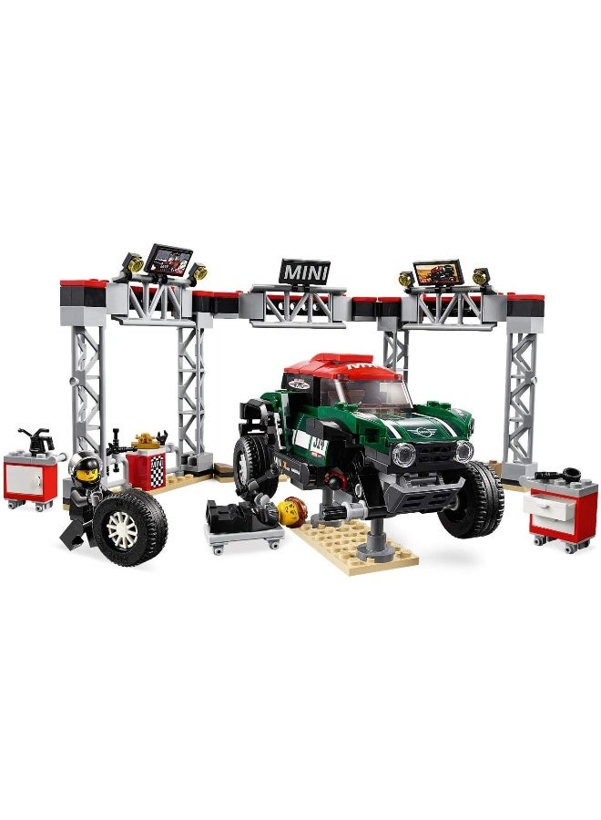 LEGO LEGO Speed Champions 1967 Mini Cooper S Rally and 2018 Mini John Cooper Works Buggy 75894 Building Kit (481 Pieces)  - Image 4