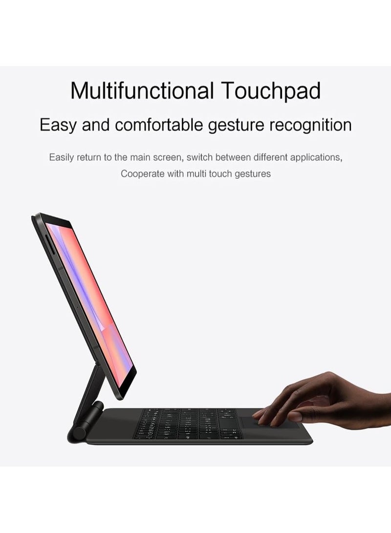 general Magnetic Floating Wireless Keyboard Case Compatible with Samsung Galaxy Tab S11 (SM-X730/X736B) 11-inch 2025, Bluetooth Keyboard with Multi-Touch Panel - Image 4