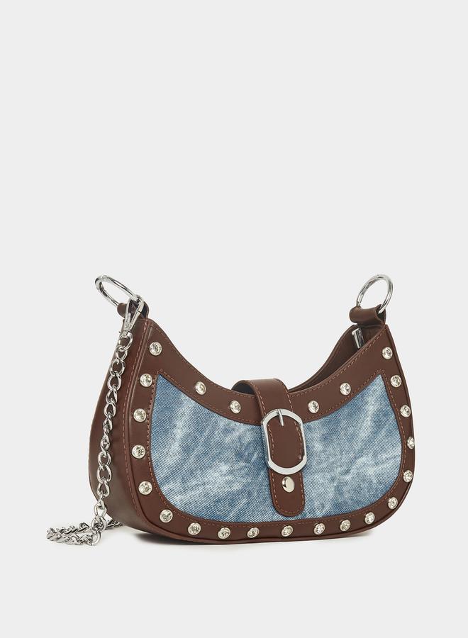 Styli Stud Embellished Handbag  - Image 1
