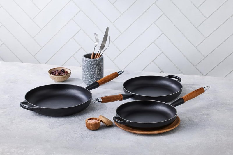 Le Creuset LE CREUSET Evo Frying Pan 26 Cm-Satin Black  - Image 5