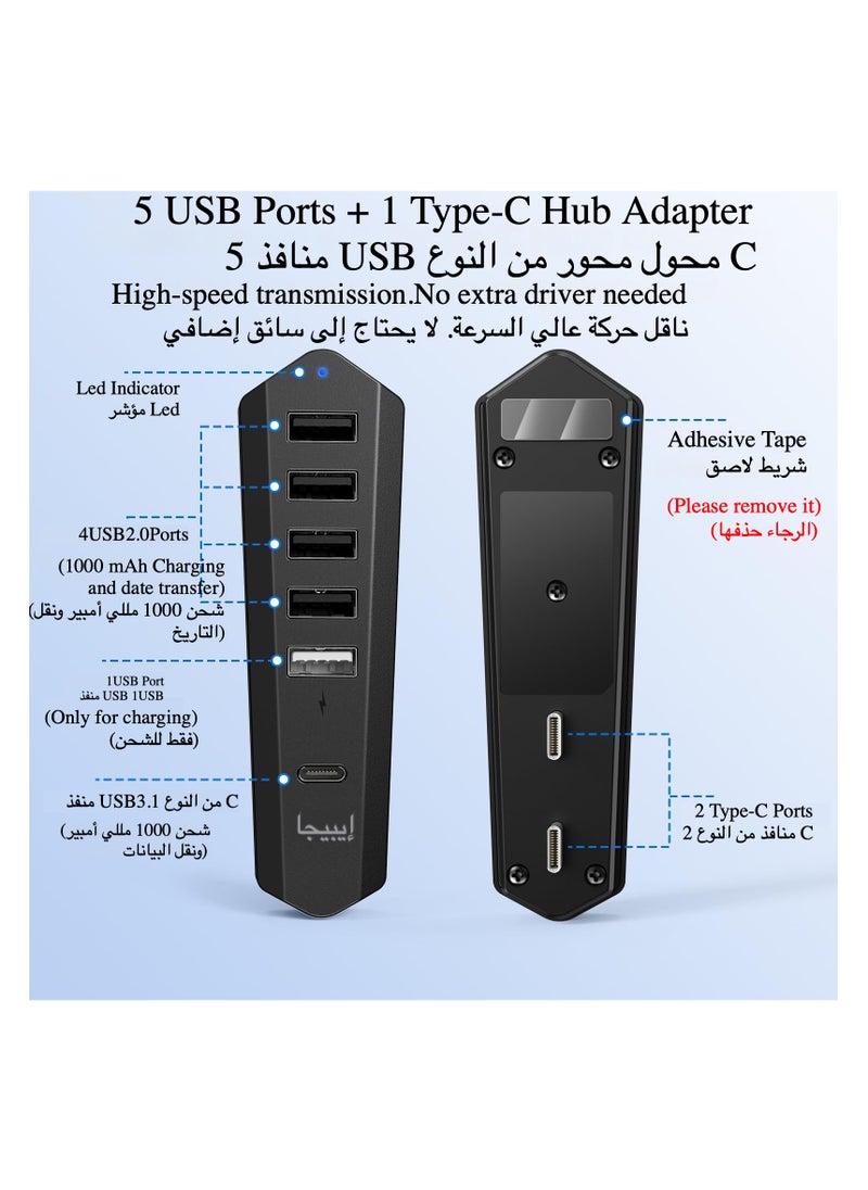 أبيجا منفذ PS5 صغير موسع المحور لبلاي ستيشن 5 صغير إصدارات القرص الرقمي/صغير موسع اتصال  - Image 3