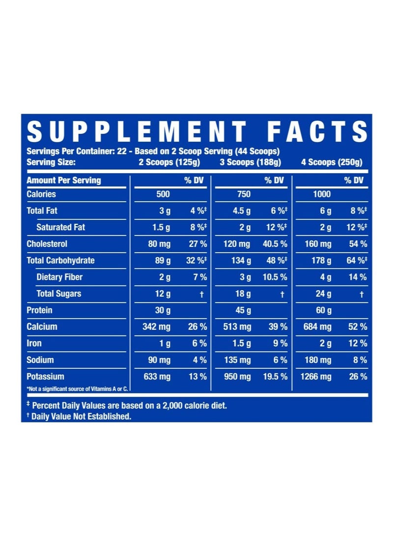 RONNIE COLEMAN - RC King Mass XL Weight Gainer Dark Chocolate 6lb - Image 1