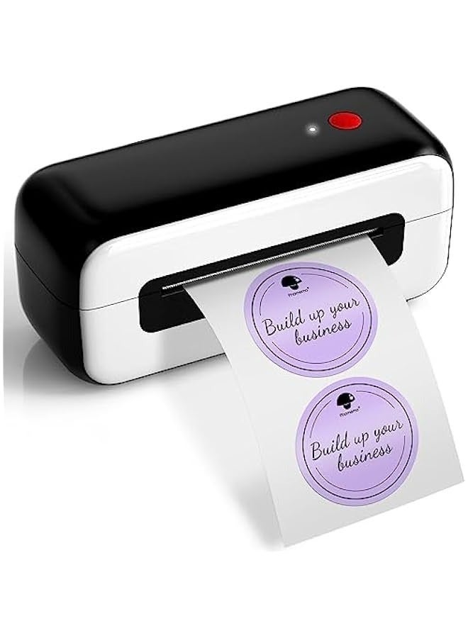 phomemo USB Thermal Label Printer for Shipping Packages - Desktop Label Printers for Small Business - Compatible with USPS, Etsy - Supports Multiple Systems - Black - Image 1