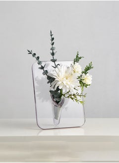 HEROCKX Art vase ornaments, acrylic vase simple flower arrangement ornaments, can be hydroponically cultivated, the vase is suitable for home and desk  - Image 1