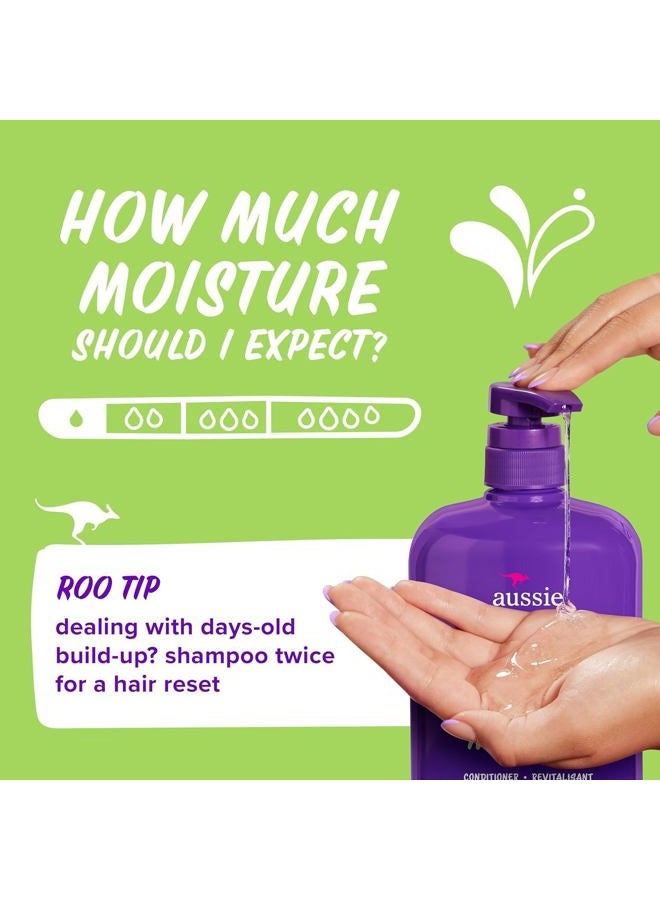 Aussie Miracle Volume with Plum Bamboo, Paraben Free Shampoo, 26.2 Fl Oz - Image 4