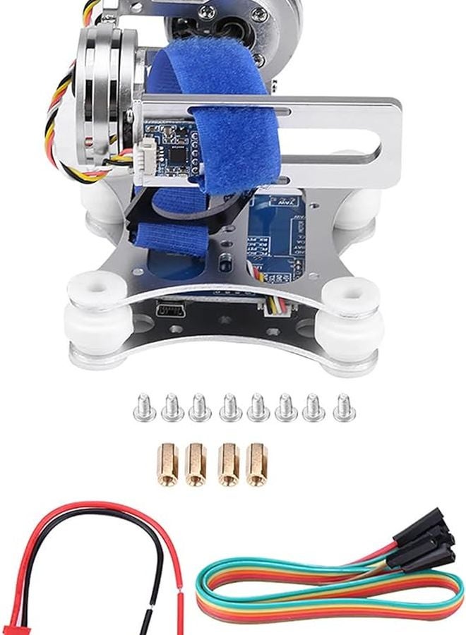 حامل ثلاثي المحاور بدون فرشاة فضي BGC 2.2 مثبت للكاميرا Hero 3 و3 Plus و4 للطائرات الرباعية بدون طيار RC - Image 1