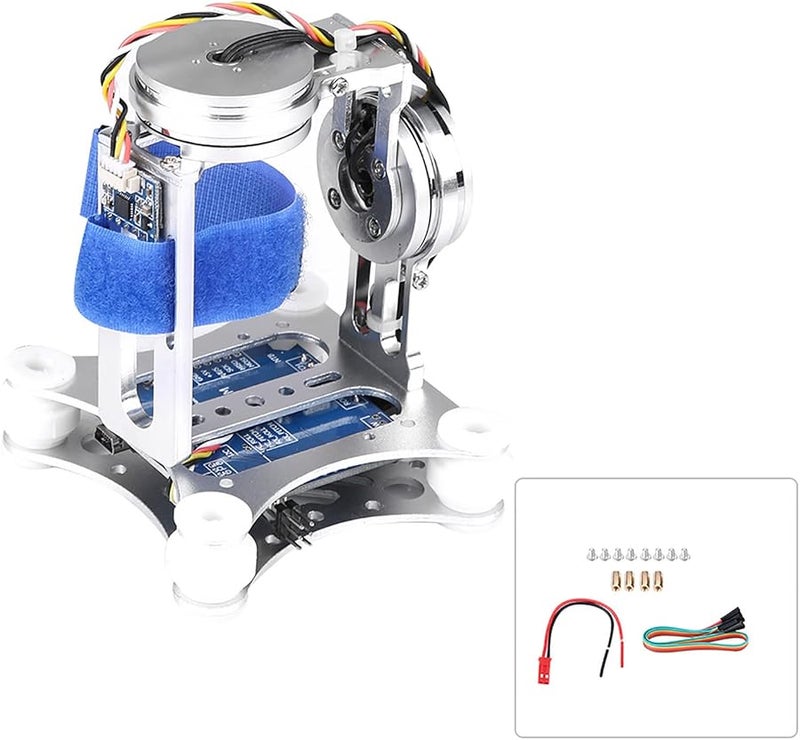 حامل ثلاثي المحاور بدون فرشاة فضي BGC 2.2 مثبت للكاميرا Hero 3 و3 Plus و4 للطائرات الرباعية بدون طيار RC - Image 3