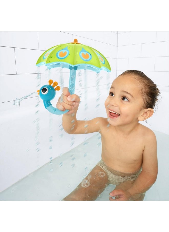 Yookidoo YOOKIDOO Peacock Umbrella - Baby Bath Toy - Bath and Shower Game - Sprinkler Umbrella - Bath Toy for Children - Baby Gift from 18 Months  - Image 2