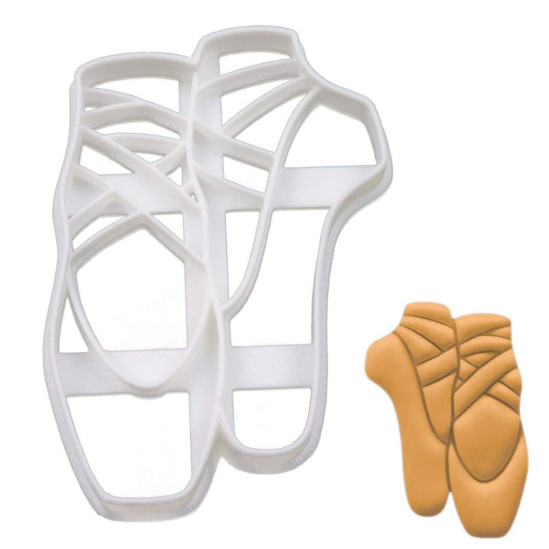 Bakerlogy Ballet Shoe cookie cutter  1 piece - Bakerlogy - Image 1