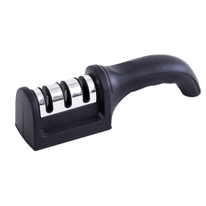 MANUAL 3 STAGE KNIFE SHARPENER FOR KITCHEN 3LEVEL KNIFE SHARPENING TOOL ADVANCED KNIVES SHARP TOOL FOR STEEL KNIVES KNIFE SHARPENER ROD FOR KITCHEN ACCESSORIES