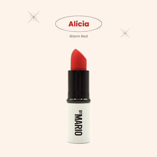 Makeup By Mario Mario's Lip Lift Kit - Power Red: Ultra Suede Lipstick in Alicia and Sculpting Lip Pencil in Niels - Image 4