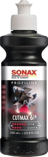 SONAX CutMax Compound 246141 HighAbrasive Paint Correction Polish for P1500 Grit Sanding Marks SiliconeFree DustFree and Odorless Long Buffing Cycle for Severe Weathered Paint 250ml - Image 2