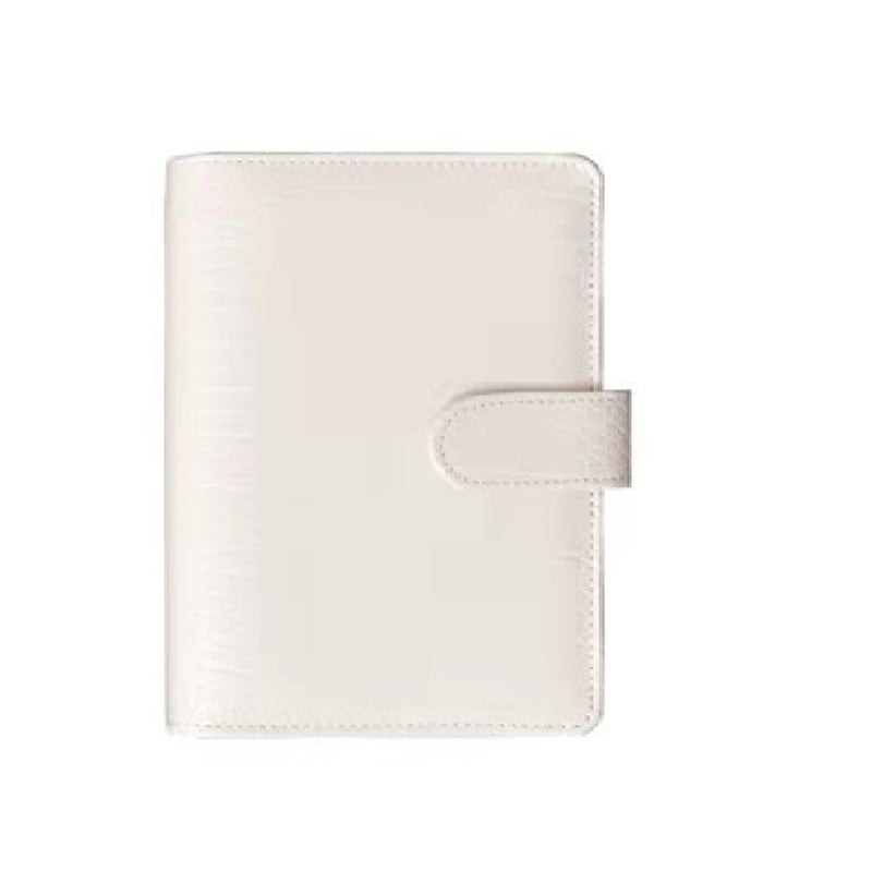 Crocodile Pattern Set Macaron Notebook Budget Notepad Hand Ledger Wallet Loose-Leaf Book - Image 1