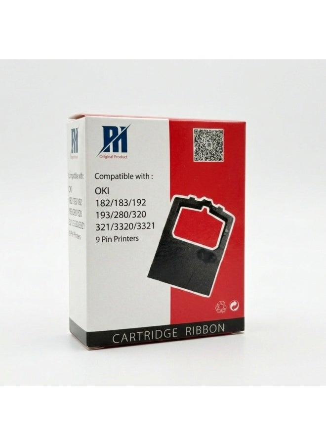 PH Original Product PH 182 Black Ink Ribbon Replacement for 182 High Yield - Image 1