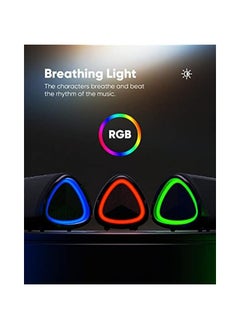 أنكوفو بلوتوث المتكلم ، HD الصوت ، لاسلكي محمول ، IPX5 للماء ، تصل إلى 24 ساعة وقت اللعب ، TWS الاقتران ، BT5.3 ، مناسبة للعائلة / الحزب / في الهواء الطلق / الشاطئ ، هدية عيد ميلاد  - Image 4