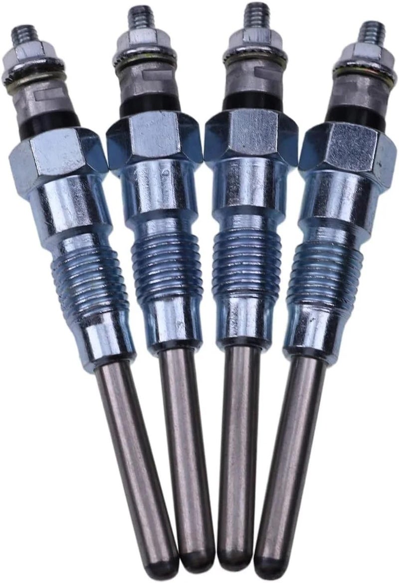 Diesel Glow Plug Compatible With Kubota For V3300 V3300-E V3300-T Engine Glow Plugs Cold Start Helper Stable Performance 16415-65512 (4pcs) - Image 3