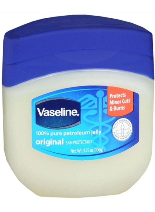 Vaseline 100% Pure Petroleum Jelly Skin Protectant 3.75 Oz (Pack Of 4) - Image 2