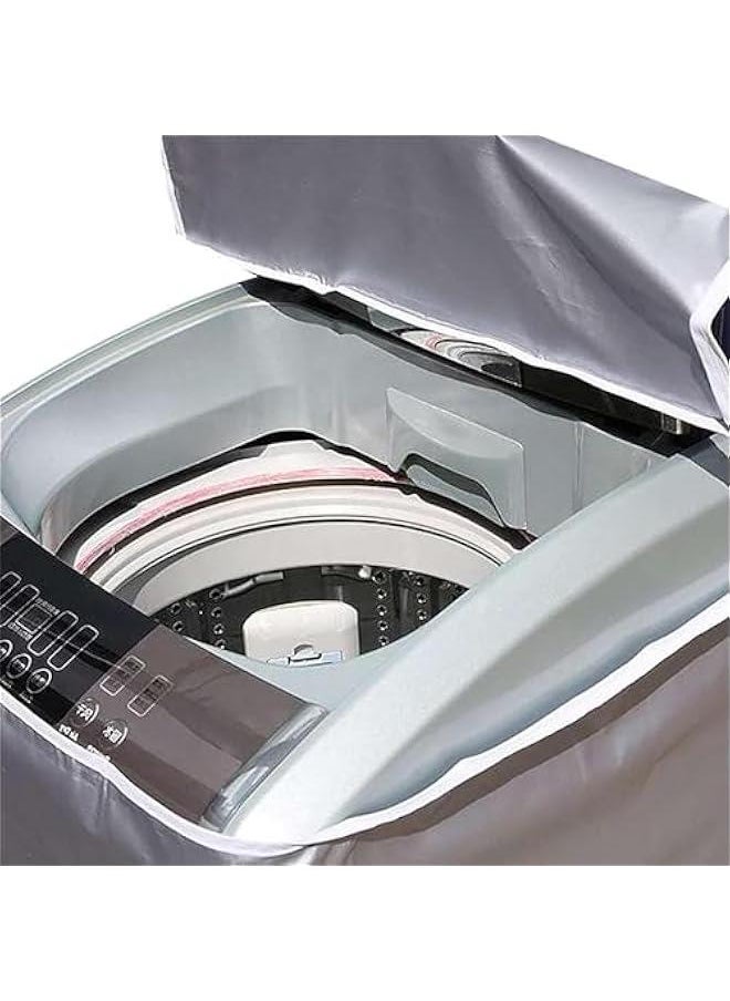 HOOKOR - Washer and Dryer Covers,Top Load Washing Machine Cover Laundry Dryer Protect Cover - Dustproof Waterproof Design for Easy Use Fit for Most Front-loading Machine - Image 1