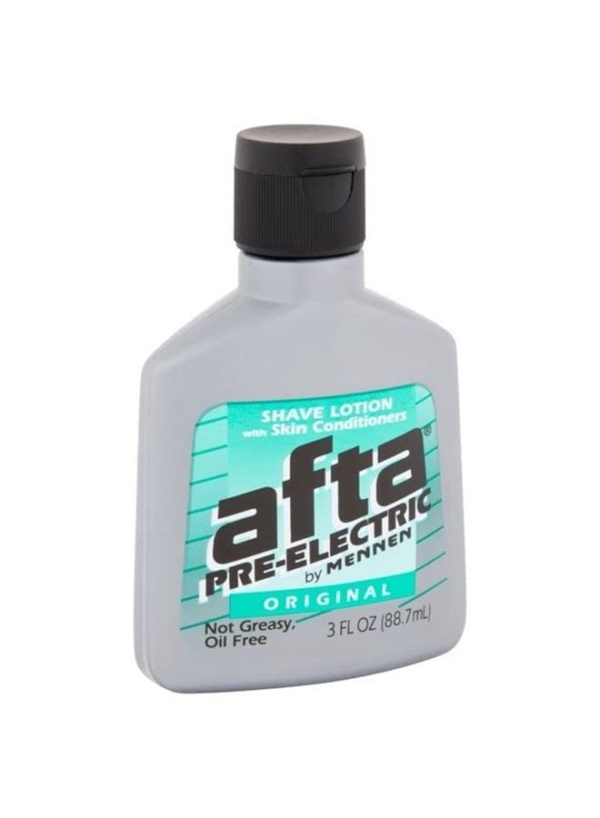 Pre-Electric Shave Lotion With Skin Conditioners Original 3 oz (Pack of 3)