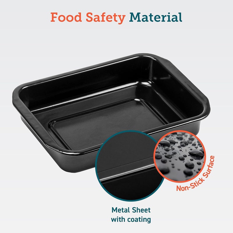 COSORI Oven Casserole Pan，Roast Pan for CCO-R252-SUS & CCO-R251-SUS，Air Fryer Toaster Oven Replacement Accessories - Image 3