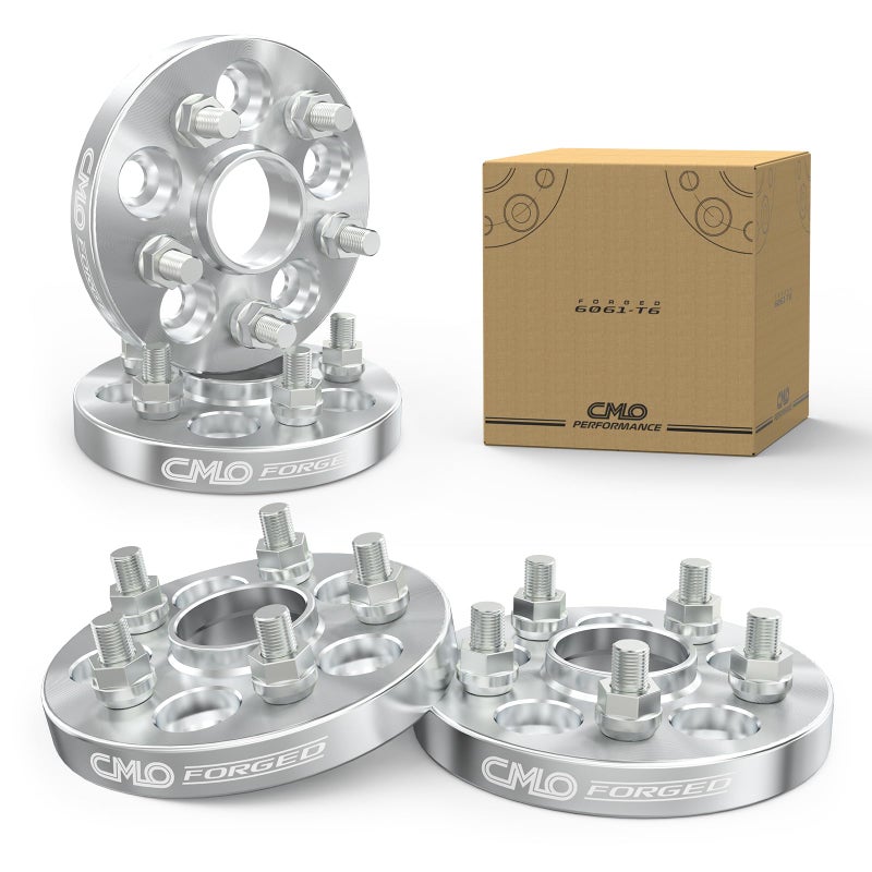 20mm Wheel Adapters 5x120 to 5x1143 Hub to Wheel Hubcentric Center Bore 726mm Hub to 601mm Wheel Compatible For BMW With 5x120 Hub and 726mm Bore to Mount 5x1143 Wheels 2pc M12x15