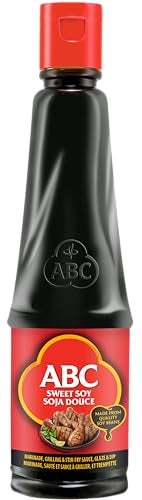 ABC Sweet Soy Black Dark Marinade 203 Oz Savory Sauce Dip Stirfry Glaze Vegan No MSG Plantbased Halal Umami Flavor Indonesian Kecap Manis Made with Coconut Sugar - Image 1