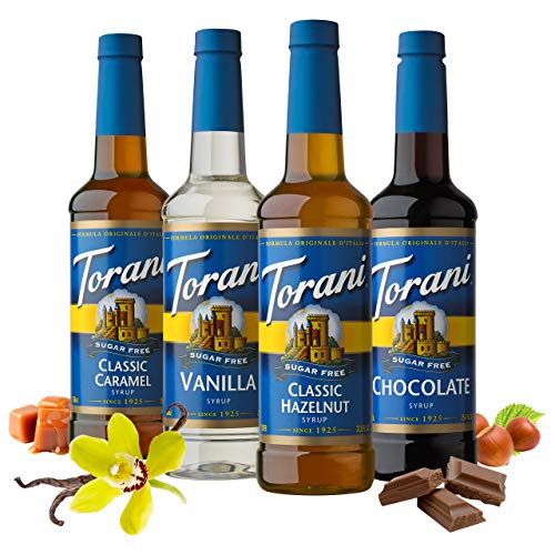 Torani Sugar Free Syrup Variety Pack 254 Ounce Pack of 4 - Image 5
