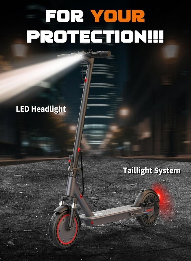 Sandinrayli Electric Scooter for Adults, 350W Motor, Up to 22 Miles Long Range, 8.5" /10" Solid Tires, 265 lbs Load Capacity, Foldable Commuting e-Scooter with Dual Braking System and App - Image 2