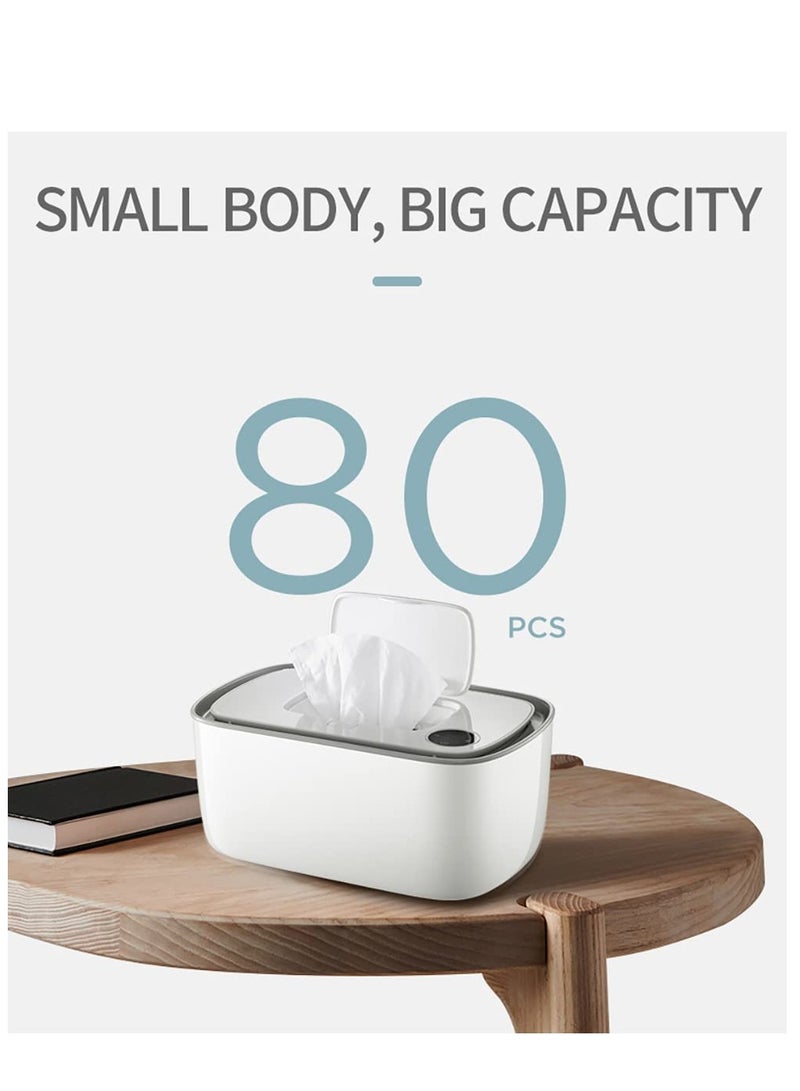 Baby Wipe Warmer and Wet Wipes Dispenser with Large Capacity Fast Heating System and LED Indicator for Safe and Convenient Use - Image 3
