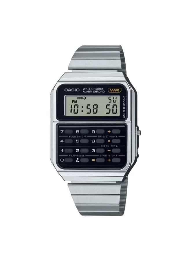 كاسيو Unisex Resin Digital Watch CA-500WE-1ADF - 34.4 mm