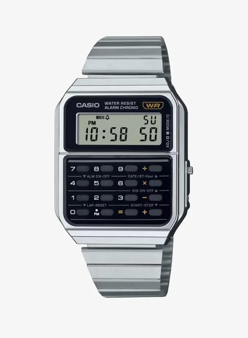 Casio Unisex Resin Digital Watch CA-500WE-1ADF - 34.4 mm