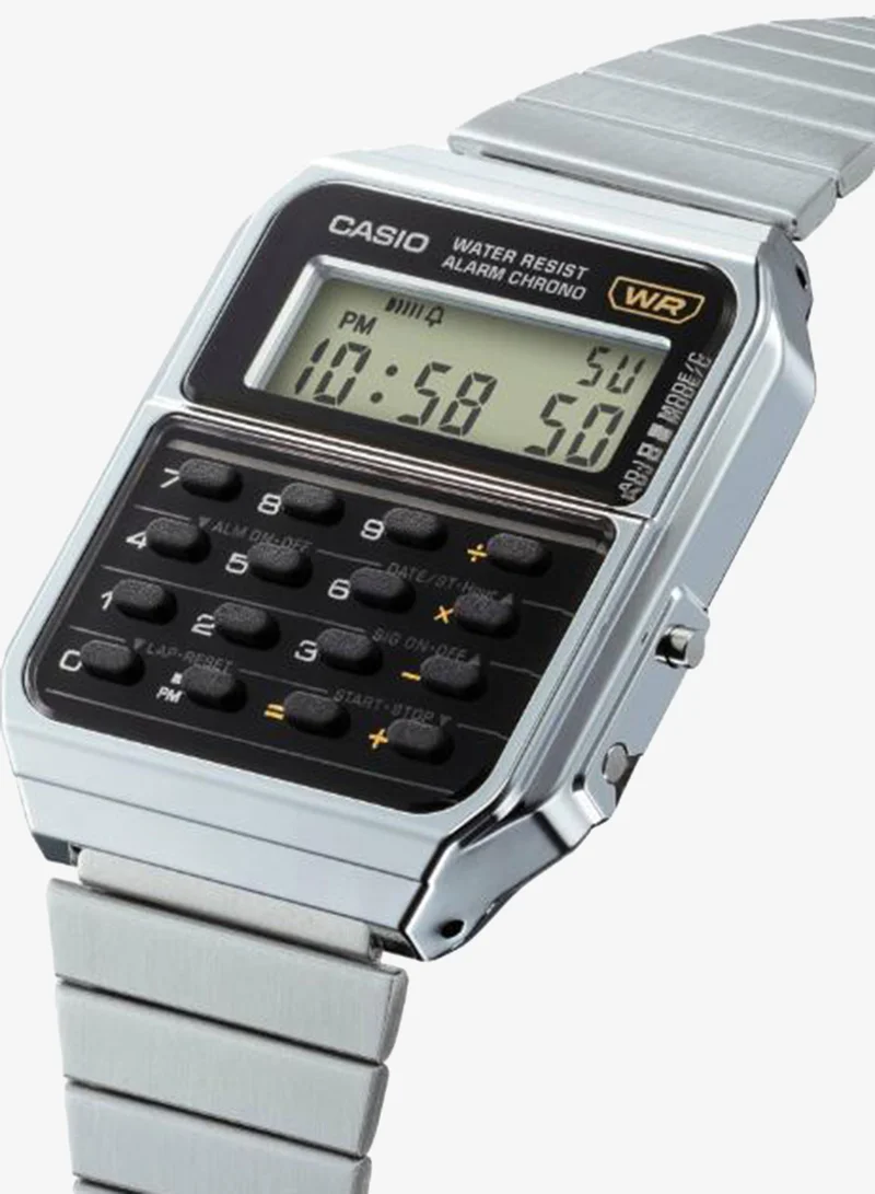 Casio Unisex Resin Digital Watch CA-500WE-1ADF - 34.4 mm