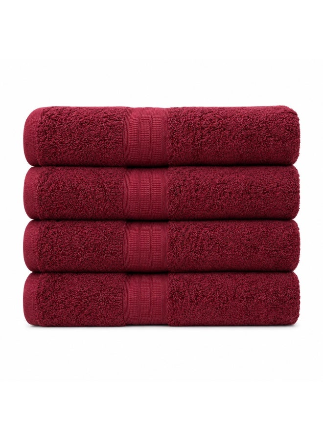 Bliss Casa Indigo Home Towel Premium 650 GSM Quality 20/D Ring Spun Indigo Home Cotton Luxury Towels Set Highly Absorbent, Quick Dry and Soft Feel Bathroom Towels (Doli Skin, Hand Towel (2 Pack)