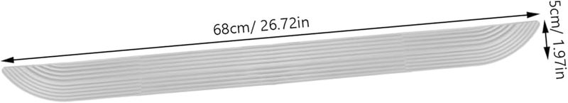 Non Slip Rubber Ramp Pad For Indoor Steps Easy Clean Durable Grey Entry Mat - Image 3