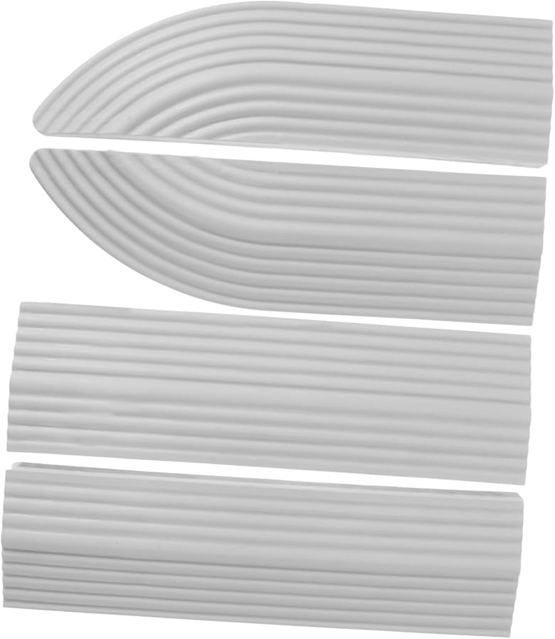 Non Slip Rubber Ramp Pad For Indoor Steps Easy Clean Durable Grey Entry Mat - Image 1