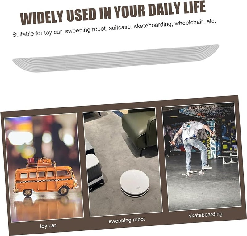 Non Slip Rubber Ramp Pad For Indoor Steps Easy Clean Durable Grey Entry Mat - Image 5