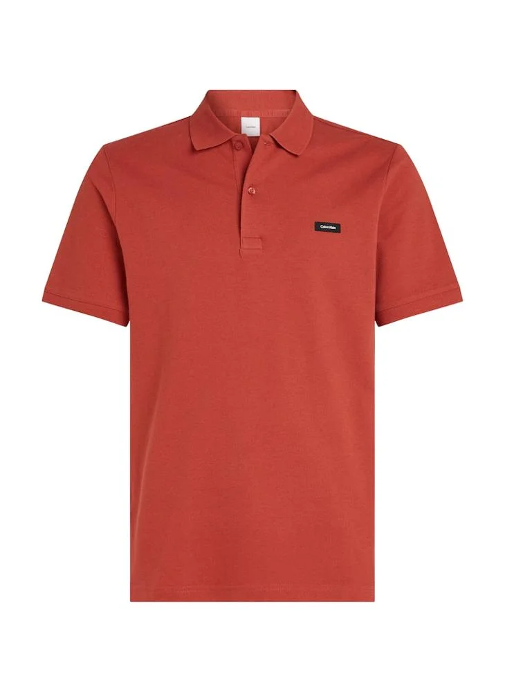 CALVIN KLEIN Slim Stretch Pique Polo