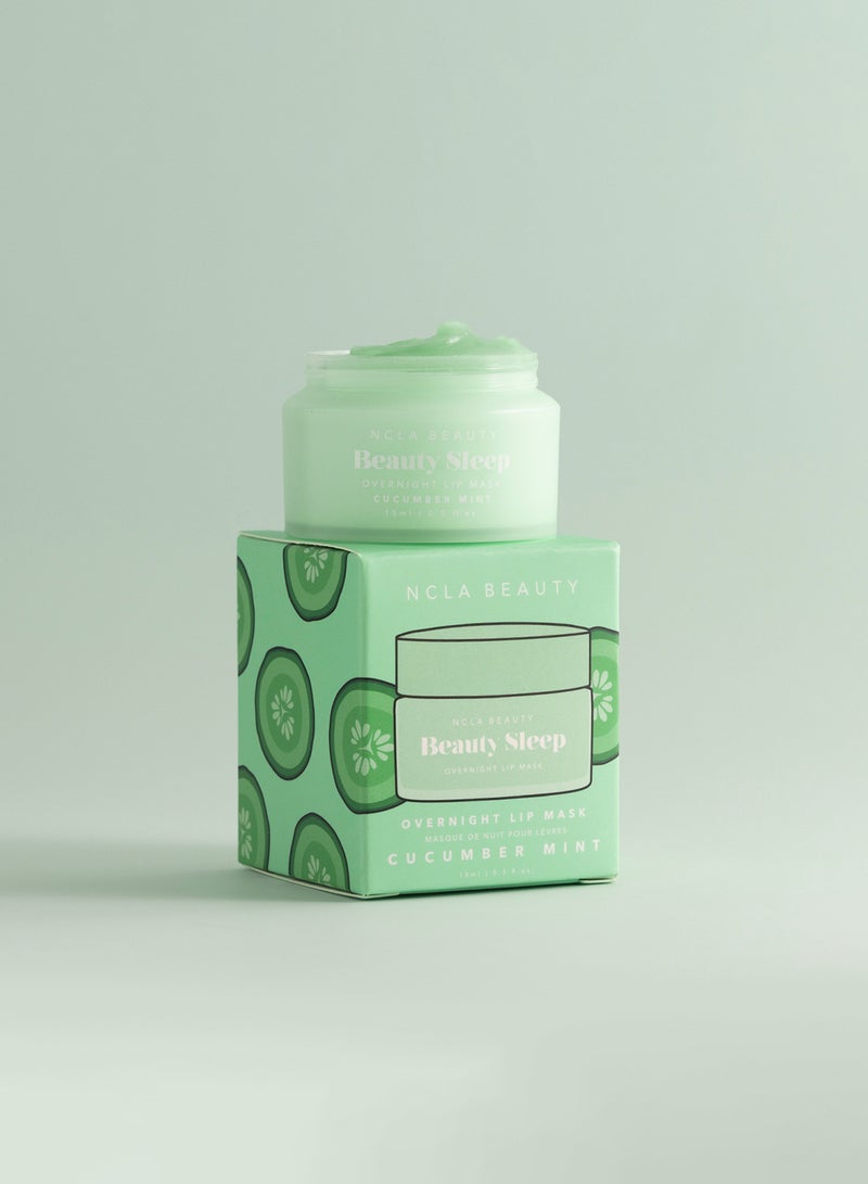 NCLA Beauty Sleep Cucumber Mint Lip Mask 15Ml - Image 2