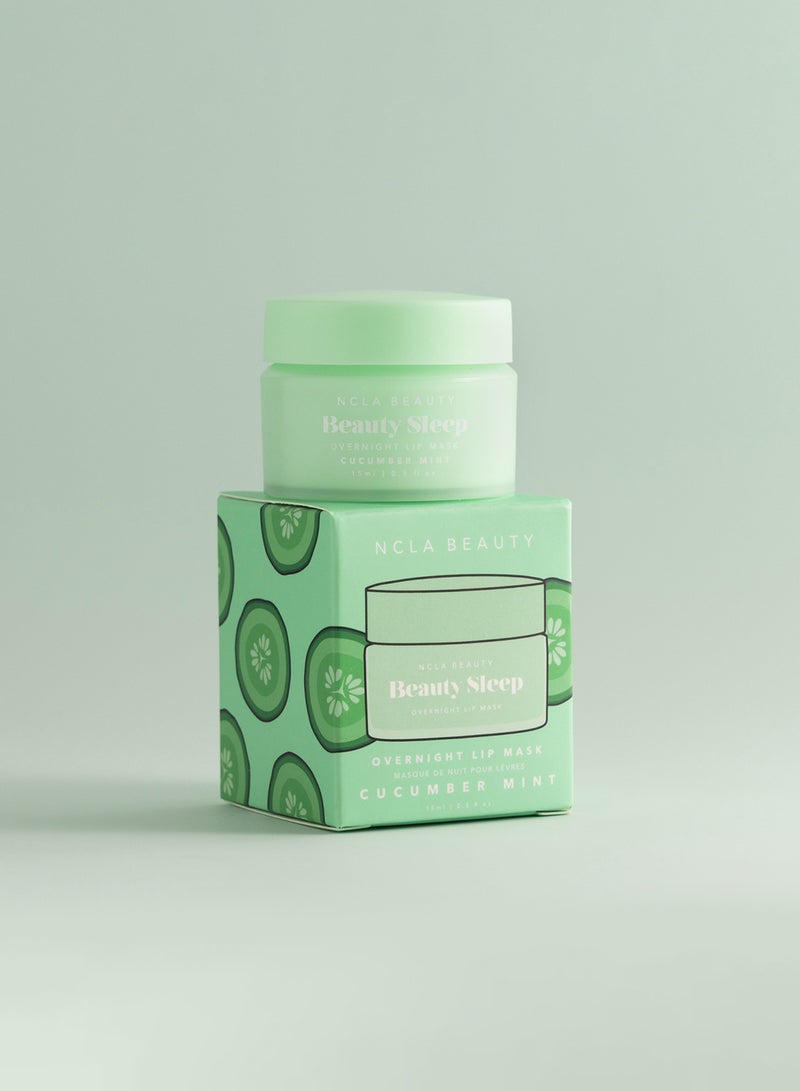NCLA Beauty Sleep Cucumber Mint Lip Mask 15Ml - Image 3