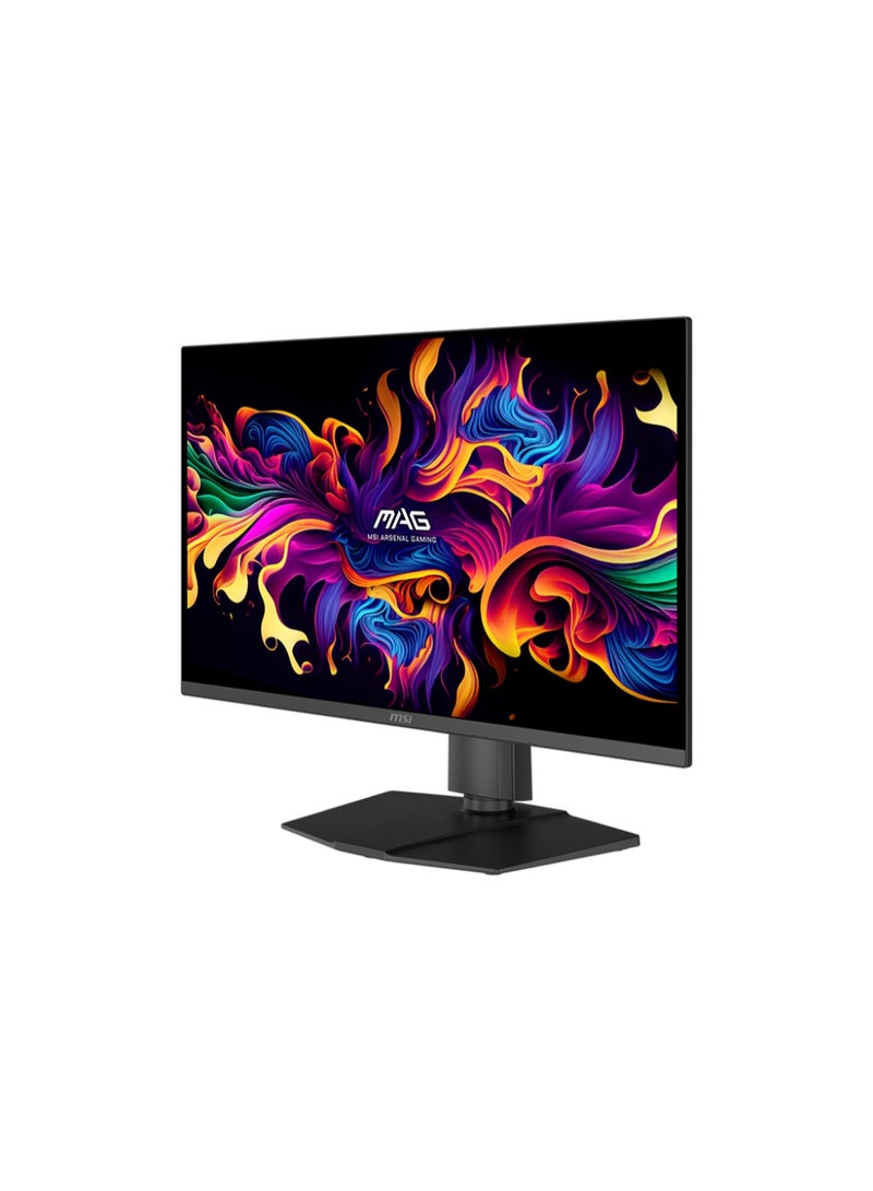 MSI MAG 271QP QD-OLED X24 27-inch 2560 x 1440 (QHD) Gaming Monitor, 240Hz, Adaptive-Synch, HDMI, DisplayPort, VESA Mountable, Tilt, Height Adjustable, Speaker, 0.03ms, Black - Image 4