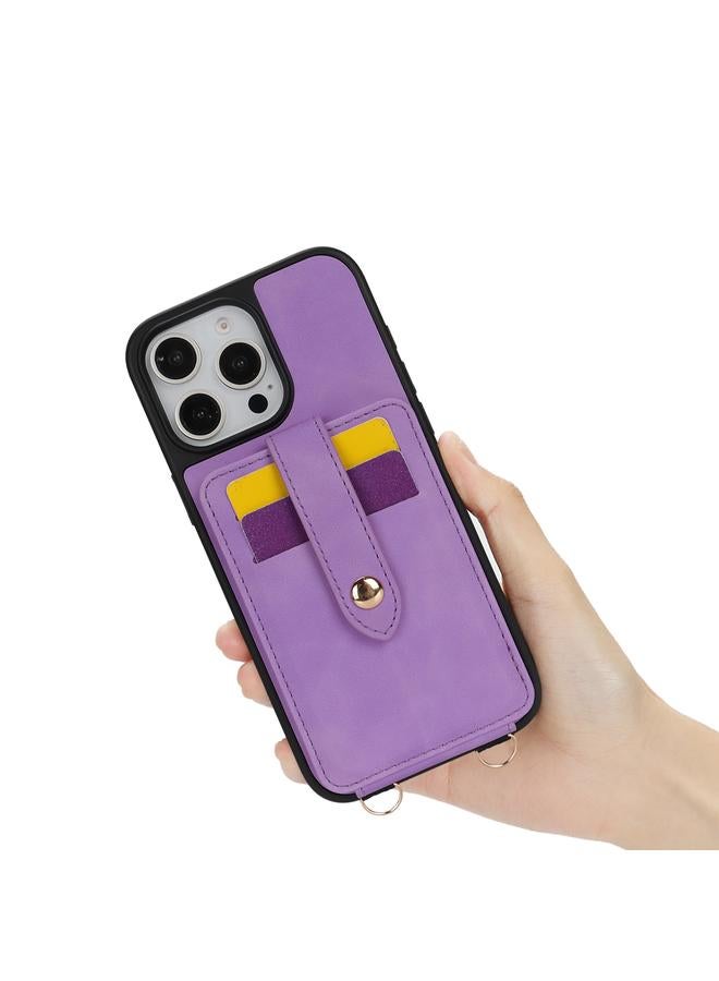 Zaboon Case For iPhone 13 Pro Max Crossbody Skin Card Bag Lanyard Phone Case - Image 2